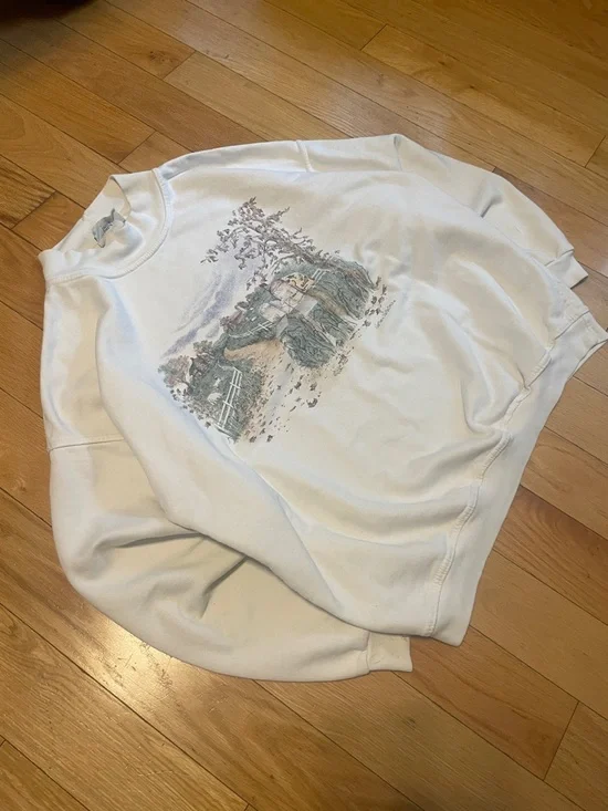 Northern Reflections Cream Scenic Graphic Crewneck - Men - Picture 6 of 6
